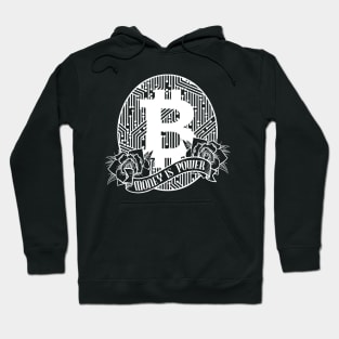 Cryptocurrency Bitcoin BTC Trader Money Is Power Hoodie